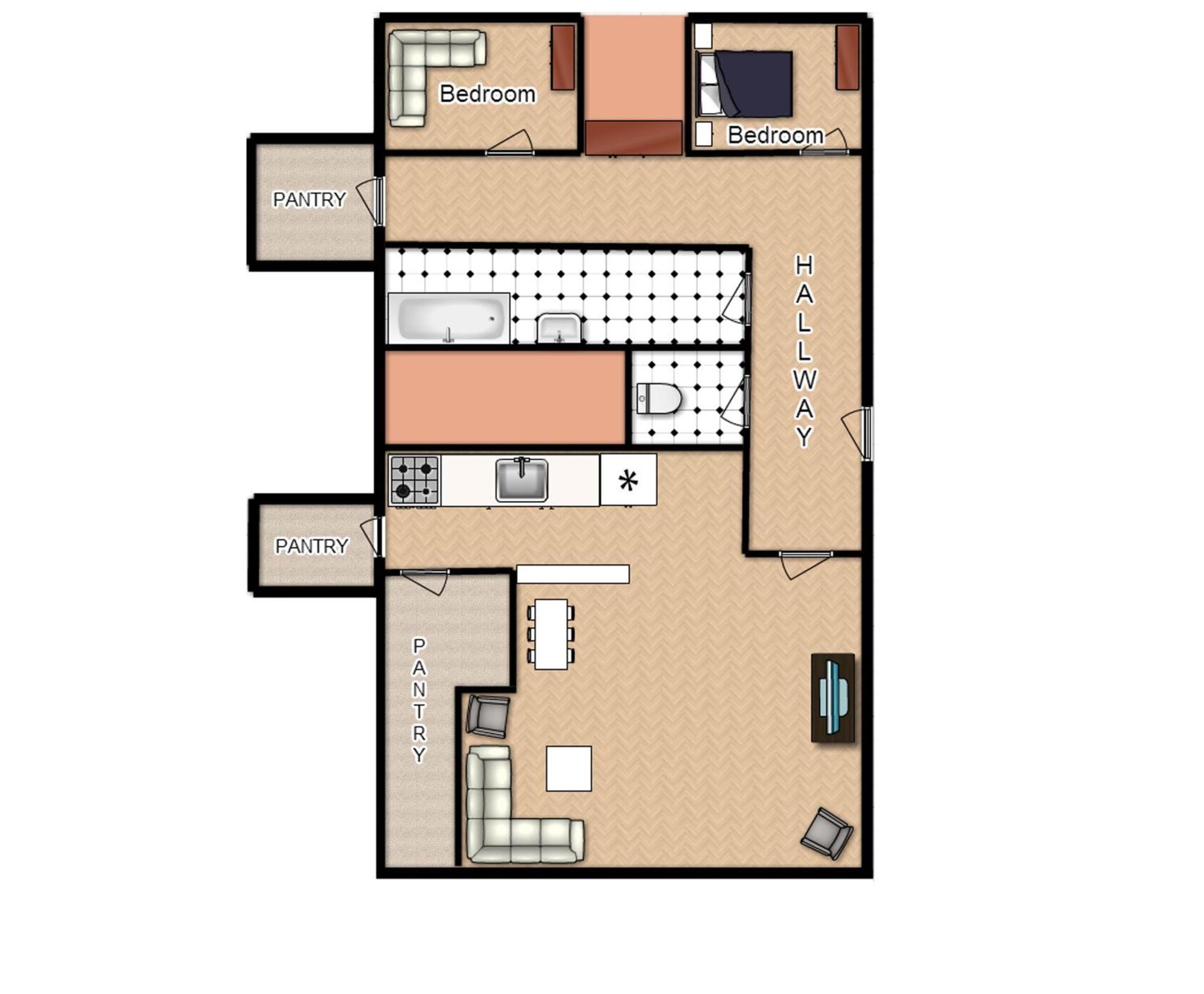 Budget Dlouha Apartmán